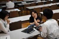 グループごとの協議の様子