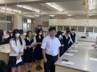 応援団による打合せ