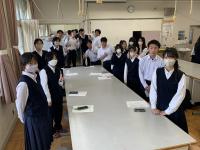 団長を中心とした全体打合せ