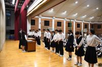壇上の表彰者