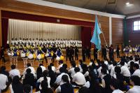応援団による全体応援練習