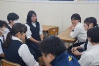 部活動体験（剣道部はミーティング形式）