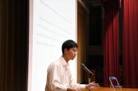スピーチの様子①