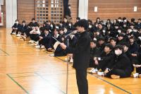 生徒代表送別の言葉