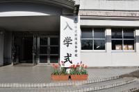 体育館入口