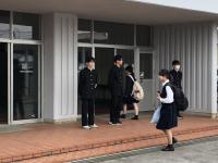 挨拶運動の様子②