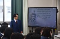 ２年数学Ⅱ×論理表現Ⅱ（クロスカリキュラム）