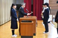 バレーボール部表彰