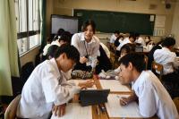 実習の様子（数学）