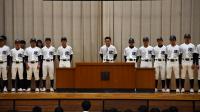 野球部壮行会