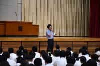 学習進路部長の話