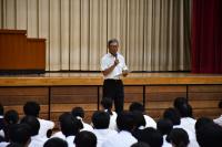 生徒指導部長の話
