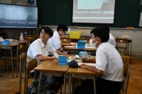 本校担当者との確認作業