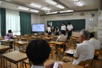 関係職員との遣り取り