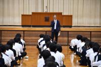 生徒指導部長の話