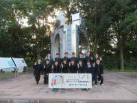 訪問後の記念撮影